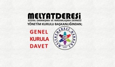 GENEL KURULA DAVET